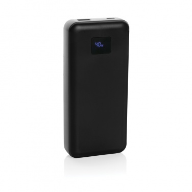 Logo trade promotional giveaway photo of: Gridley RCS rplastic 20000 65W laptop powerbank