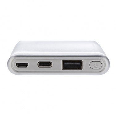 Logo trade promotional gifts image of: Ultra fast 10.000 mAh powerbank with PD