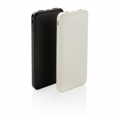 Logo trade promotional merchandise image of: High Density 10.000 mAh Pocket Powerbank