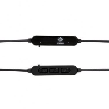 Logo trade advertising products image of: Light up logo wireless earbuds