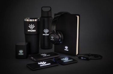Logotrade advertising products photo of: Light up logo wireless speaker