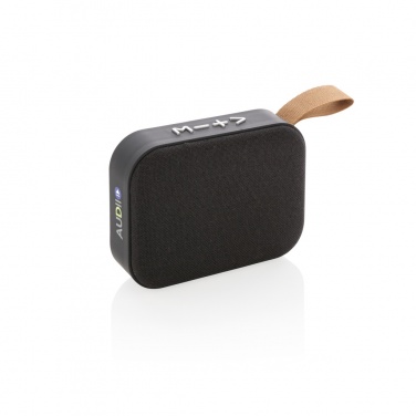 Logo trade business gifts image of: Fabric trend speaker