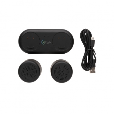 Logo trade promotional products image of: Double induction charging speaker