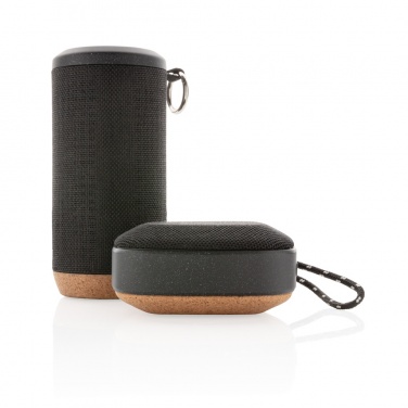 Logotrade promotional item picture of: Baia 10W wireless speaker, cork
