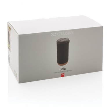 Logotrade promotional product image of: Baia 10W wireless speaker, cork