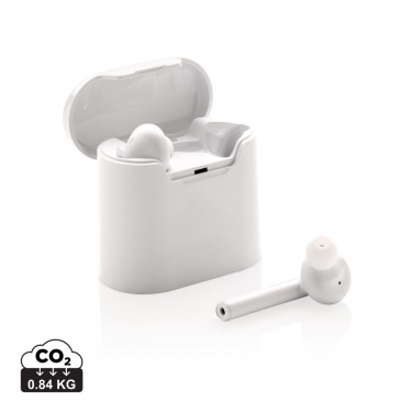 Logotrade promotional product picture of: Liberty wireless earbuds in charging case
