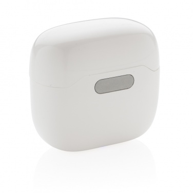 Logo trade promotional gifts image of: TWS earbuds in UV-C sterilising charging case