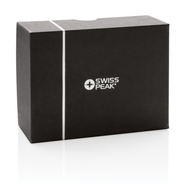 Logo trade promotional products image of: Swiss peak TWS earbuds