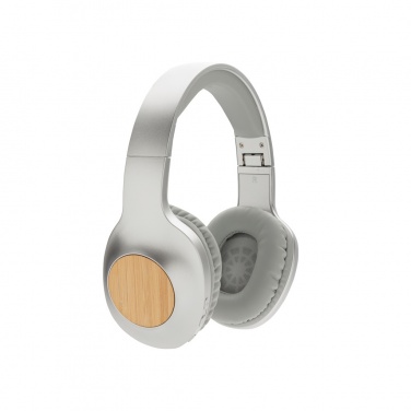 Logotrade advertising products photo of: Dakota Bamboo wireless headphone