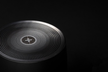 Logo trade corporate gifts image of: Swiss peak 5W wireless bass speaker