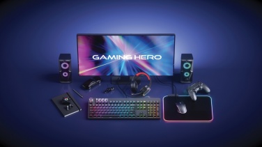 Logo trade promotional items picture of: RGB gaming headset