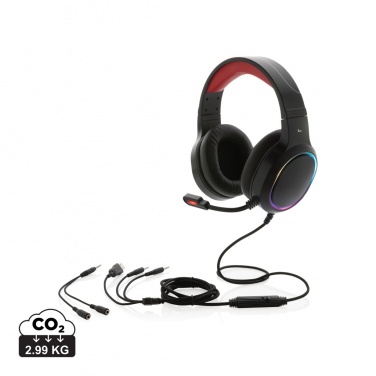 Logotrade promotional gift image of: RGB gaming headset