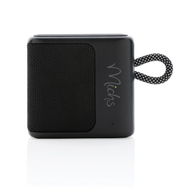 Logo trade promotional items image of: Splash IPX6 3W speaker