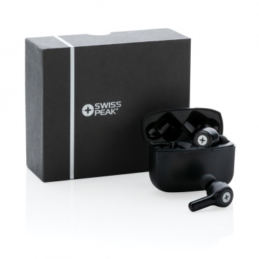 Logotrade promotional products photo of: Swiss Peak ANC TWS earbuds