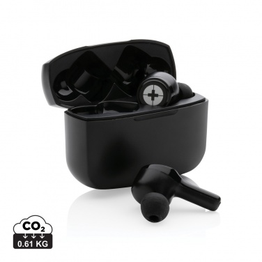 Logo trade business gifts image of: Swiss Peak ANC TWS earbuds