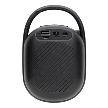 Logotrade promotional gift image of: RCS recycled plastic Lightboom 5W Clip speaker