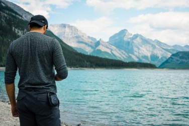 Logotrade promotional giveaway picture of: RCS recycled plastic Lightboom 5W Clip speaker