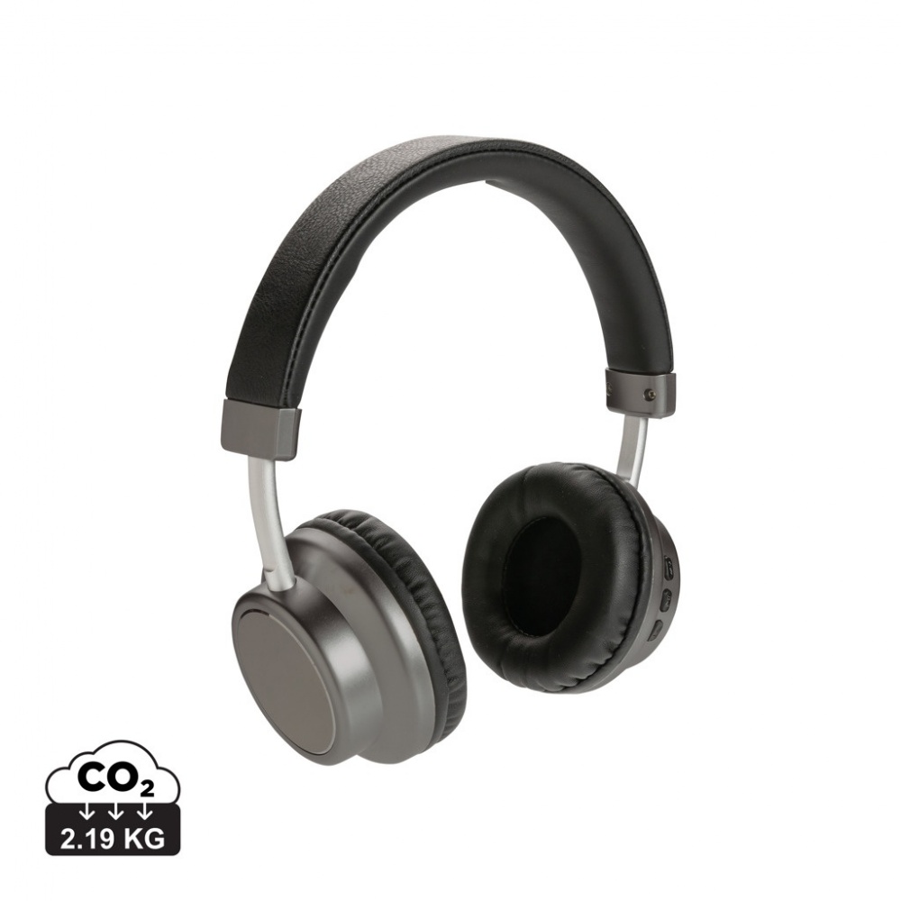Logo trade promotional giveaway photo of: Swiss Peak wireless headphone V3