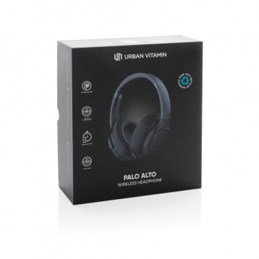 Logo trade promotional items picture of: Urban Vitamin Palo Alto RCS rplastic headphone