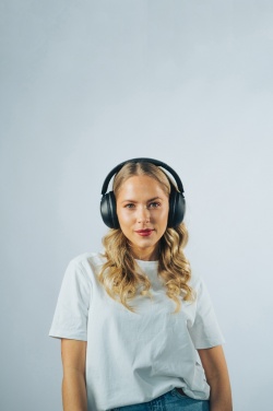 Logo trade promotional items image of: Urban Vitamin Cupertino RCS rplastic ANC headphone