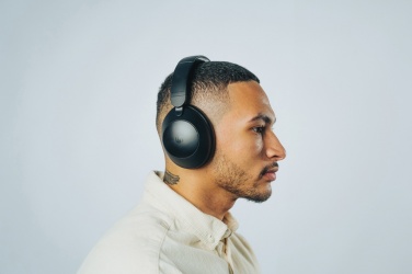 Logo trade promotional product photo of: Urban Vitamin Cupertino RCS rplastic ANC headphone