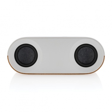 Logotrade promotional gift picture of: Oregon RCS recycled plastic and cork 10W speaker