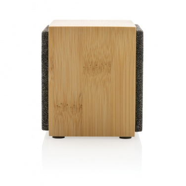 Logo trade promotional products picture of: Wynn 5W bamboo wireless speaker