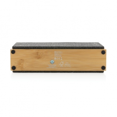 Logotrade promotional item picture of: Wynn 10W bamboo wireless speaker