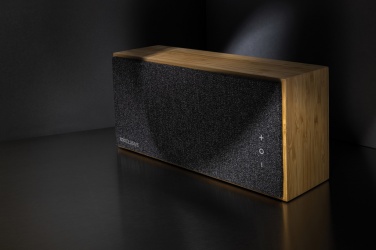 Logotrade promotional gift picture of: Wynn 20W bamboo wireless speaker