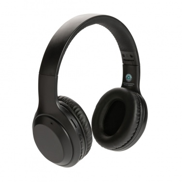 Logotrade corporate gift image of: RCS standard recycled plastic headphone