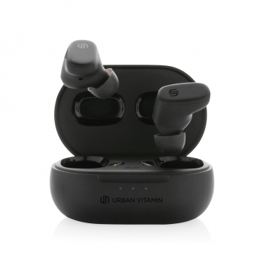 Logotrade promotional item image of: Urban Vitamin Gilroy hybrid ANC and ENC earbuds
