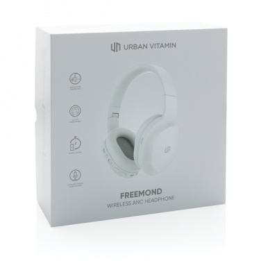 Logotrade promotional gift image of: Urban Vitamin Freemond wireless ANC headphone