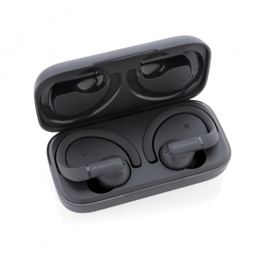 Logo trade corporate gift photo of: Urban Vitamin Pacifica RCS rplastic earbuds
