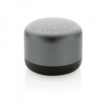 Logo trade promotional gift photo of: Terra RCS recycled aluminium 5W wireless speaker