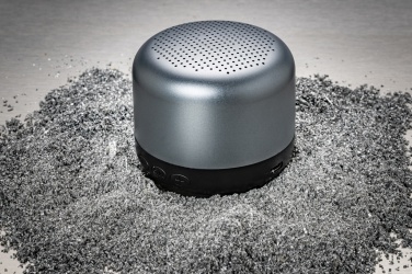 Logo trade promotional products image of: Terra RCS recycled aluminium 5W wireless speaker