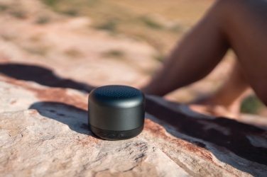 Logo trade corporate gifts image of: Terra RCS recycled aluminium 5W wireless speaker