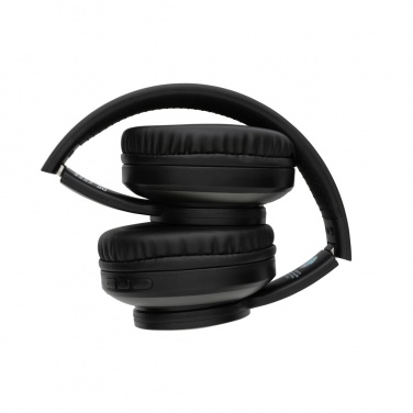 Logotrade promotional gift image of: Terra RCS recycled aluminium wireless headphone