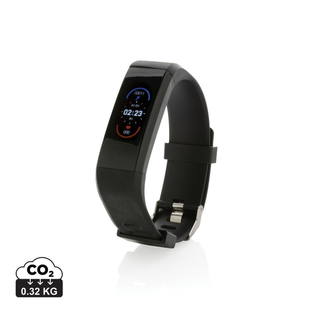 Logo trade business gift photo of: RCS recycled TPU Sense Fit with heart rate monitor