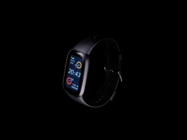 Logo trade corporate gifts picture of: RCS recycled TPU  activity watch 1.47'' screen with HR