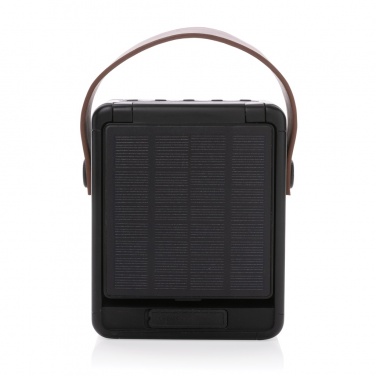 Logotrade promotional gift image of: Skywave RCS recycled plastic solar speaker 12W