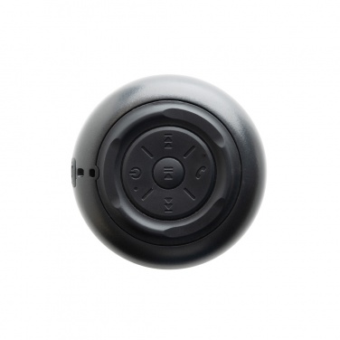 Logo trade promotional merchandise picture of: BeatBuddy recycled plastic 3W speaker