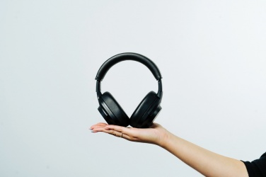 Logotrade promotional giveaways photo of: Irvine RCS recycled and repairable ANC wireless headphone