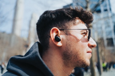 Logotrade promotional products photo of: Lakewood RCS recycled and repairable wireless earbuds
