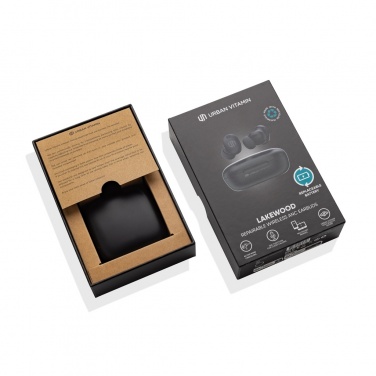 Logotrade promotional giveaway picture of: Lakewood RCS recycled and repairable wireless earbuds