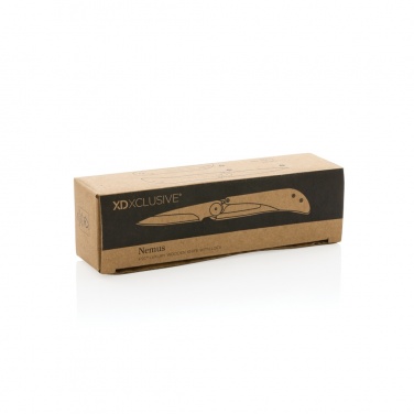 Logo trade advertising product photo of: Nemus Luxury Wooden knife with lock