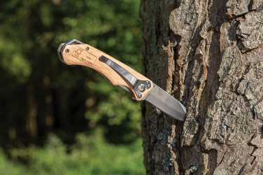 Logotrade advertising product picture of: Wooden outdoor knife