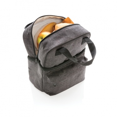 Logotrade promotional merchandise image of: Cooler bag with 2 insulated compartments