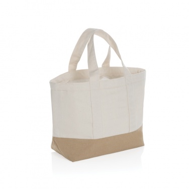 Logo trade promotional merchandise image of: Impact Aware™ 285 gsm rcanvas cooler bag undyed