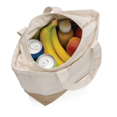 Logotrade promotional product picture of: Impact Aware™ 285 gsm rcanvas cooler bag undyed