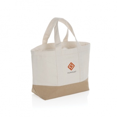 Logo trade promotional products image of: Impact Aware™ 285 gsm rcanvas cooler bag undyed